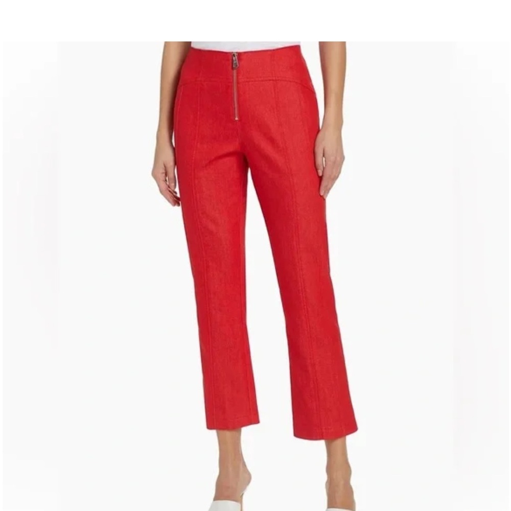 Cinq a Sept Bright Red Loren Pants